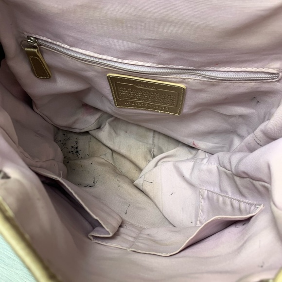 ✨💛🧡 Signature COACH Fabric 🎒 🧡💛✨19673 - Picture 3 of 8